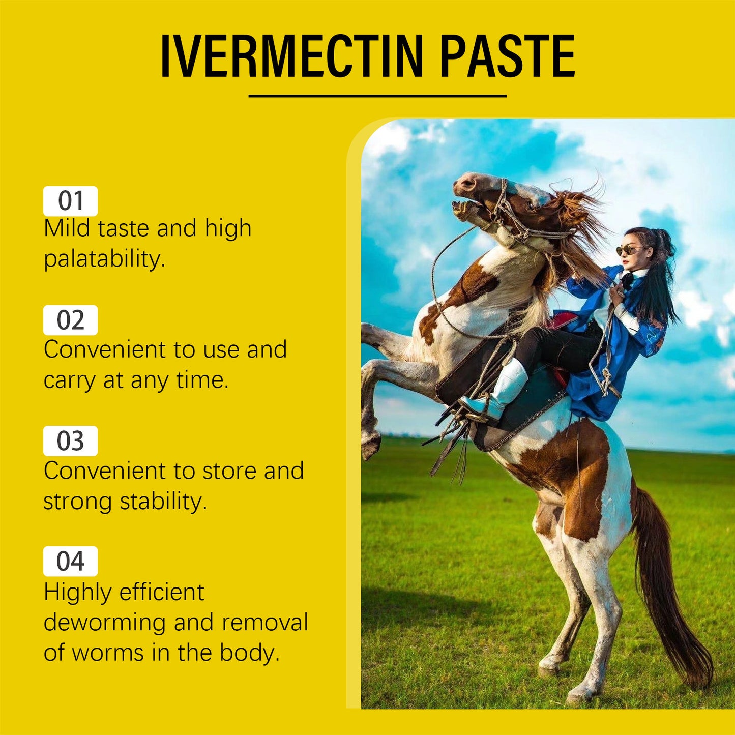 🔥Last Day 49% OFF - ivermectin Horse Paste 1.87% 6.08g Tubes
