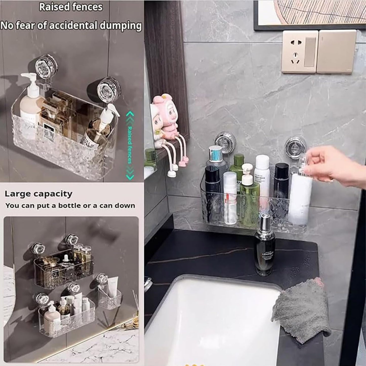 🛀Bathroom NestGrip Shelf