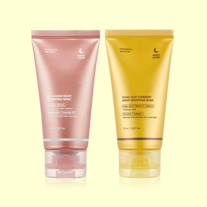 "Bye-Bye Dullness! Kojic Acid Overnight Mask!"