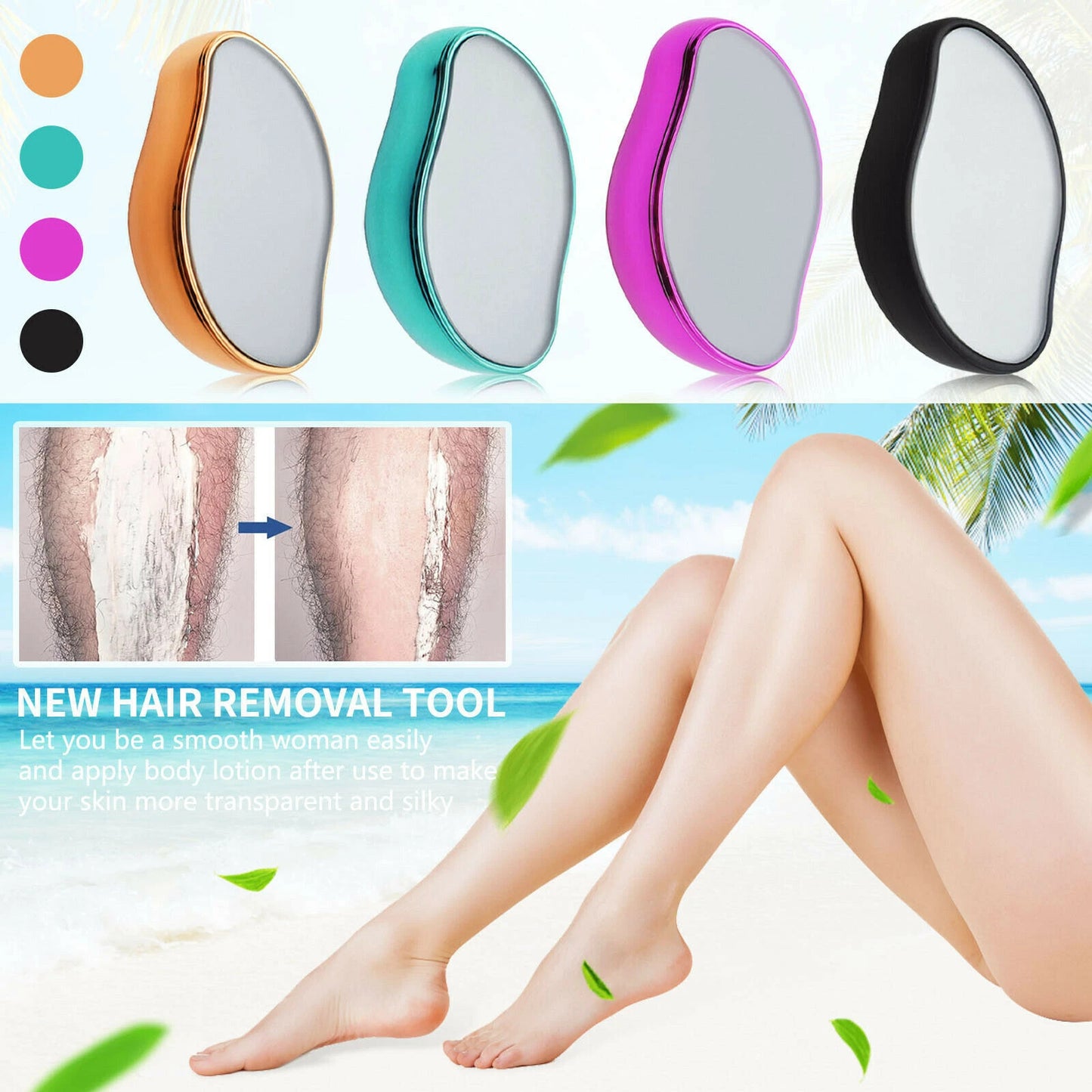 Gentle Crystal Hair Remover