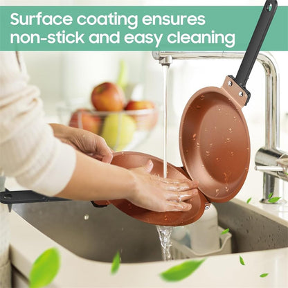 🍳✨ DOUBLE-SIDED NON-STICK PAN ⭐ Cook Easily👨