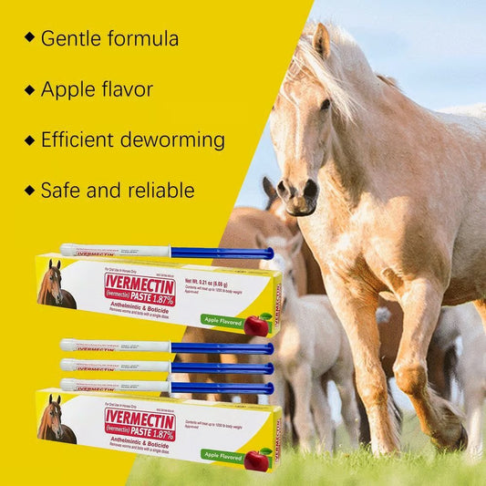 🔥Last Day 49% OFF - ivermectin Horse Paste 1.87% 6.08g Tubes