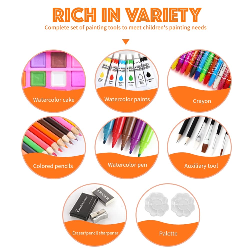 145 Piece Colour Premium Art Set🎨