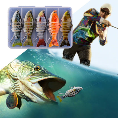 🐟Auto-Motion Fishing Lure (5-Pack)