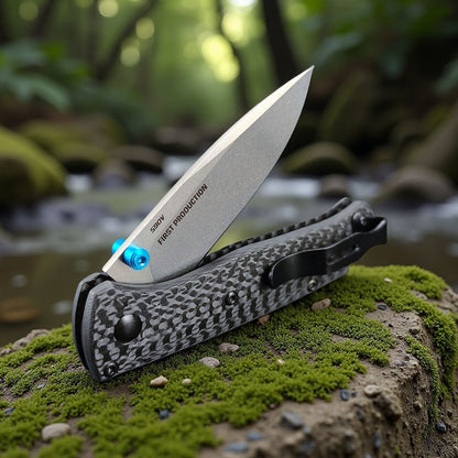 BM 535-3 Bugout Carbon Fiber Handle Pocket Knife