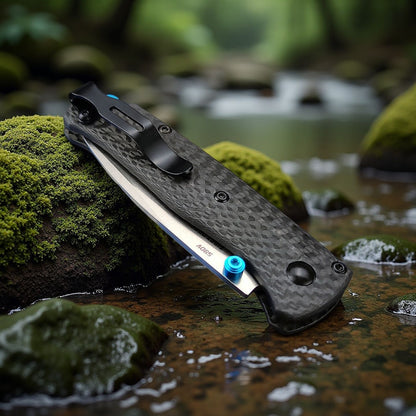 BM 535-3 Bugout Carbon Fiber Handle Pocket Knife