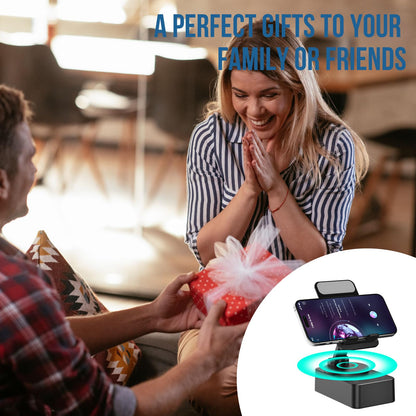 3-in-1 BLUETOOTH AND AUDIO PHONE STAND