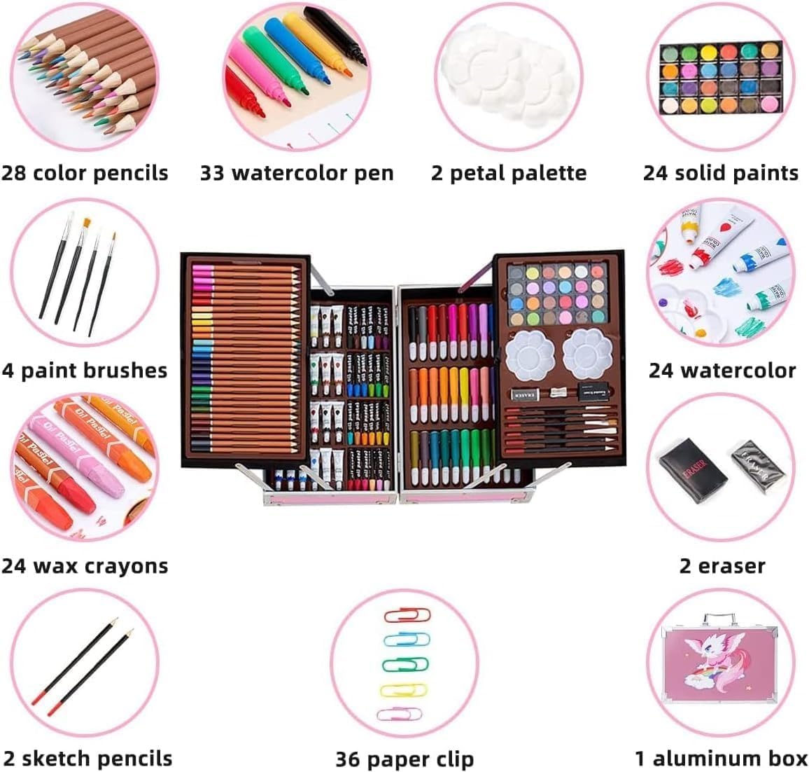 145 Piece Colour Premium Art Set🎨