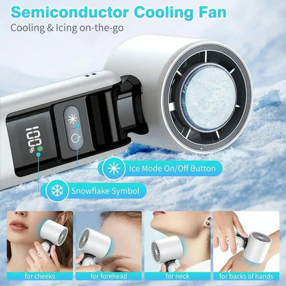 🔥2025 HOT SALE🔥 Mini Ice Cooling Fan