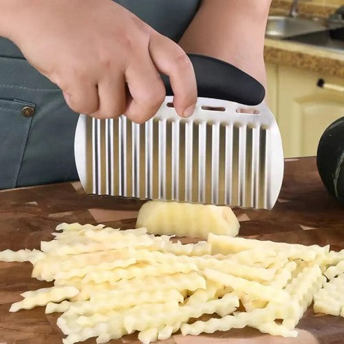 Heavy Duty Stainless Steel Large Crinkle Cutter