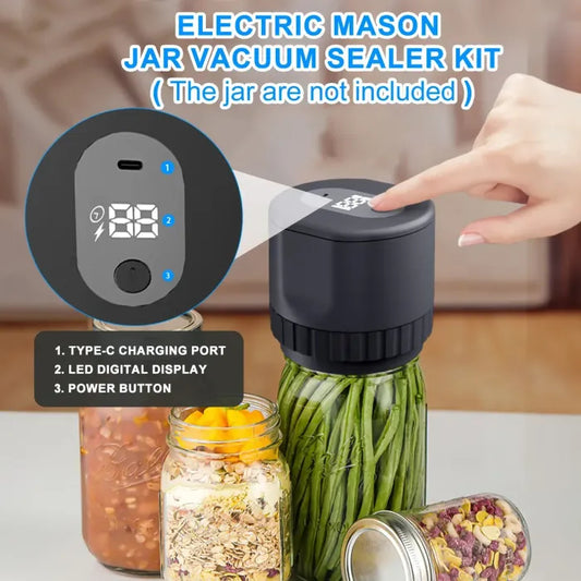 Auto Electric Mason jar Vacuum Sealer