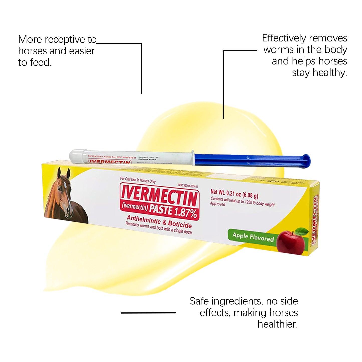 🔥Last Day 49% OFF - ivermectin Horse Paste 1.87% 6.08g Tubes