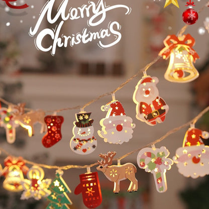 3M Christmas LED Decorative Light with Iron Design