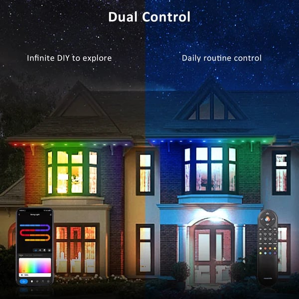 2025 Upgraded Smart Rainbow LED Permanent Outdoor Lights Pro