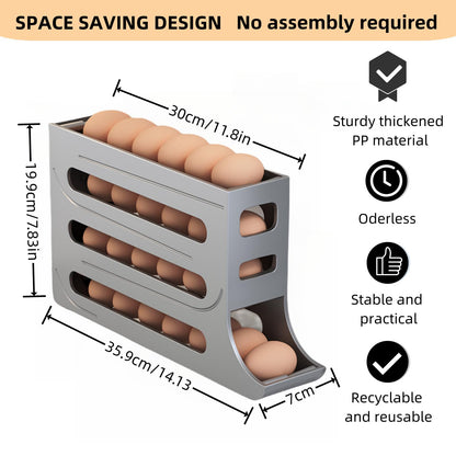 🥚4 Layer Egg Rack(Contain 28 Eggs)✨✨