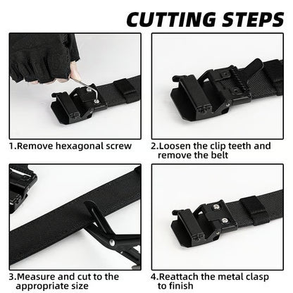 🔥EDC Nylon Ratchet Belt