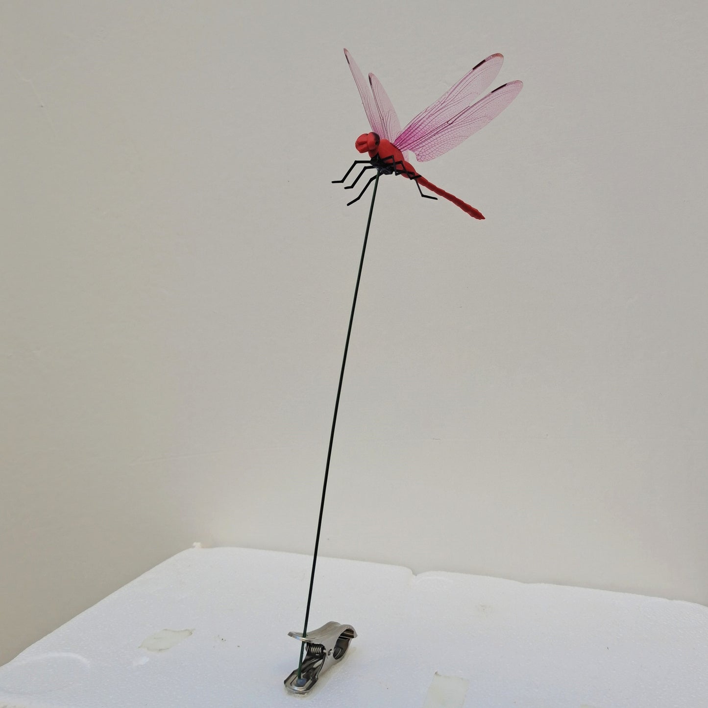 🔥4 PCS Outdoor Fake Dragonfly Rod Clip🐎🌺 for Garden