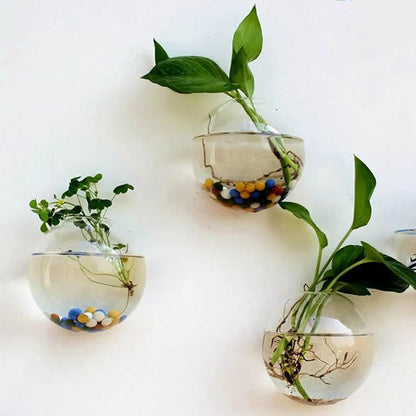 Wall-Hanging Fish Bowl🐟 Plant Containers🍃