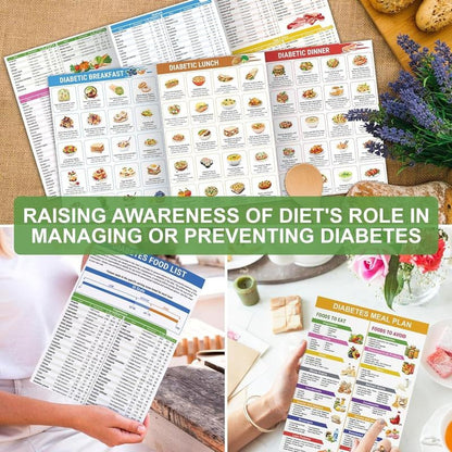 🎁Diabetes Food List & Meal Planner🧁🍫🍬🍭