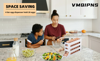 🥚4 Layer Egg Rack(Contain 28 Eggs)✨✨