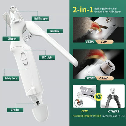 2-in-1 Pet Nail Polisher