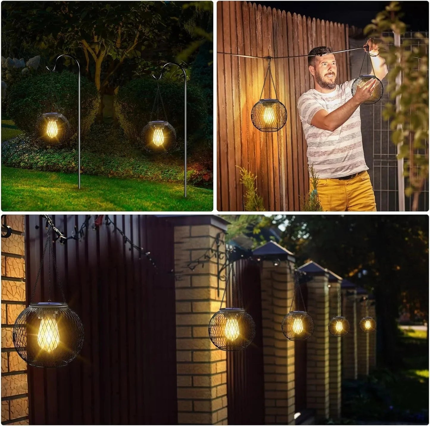 💡Upgraded Waterproof💧 Outdoor Solar Lantern🏮
