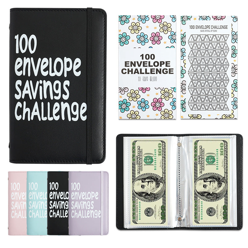 100 Days Money Saving Challenge Coin Envelope Book💵