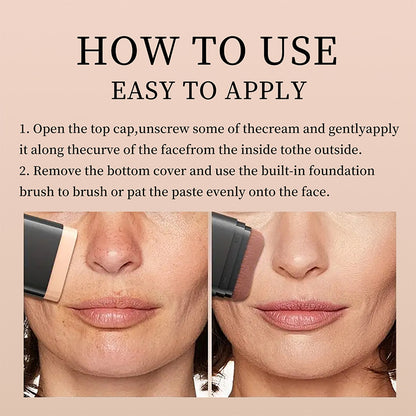 Dual-ended Eraser Foundation Stick