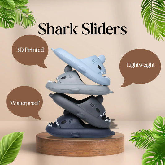 Shark Slides Cloud Slippers