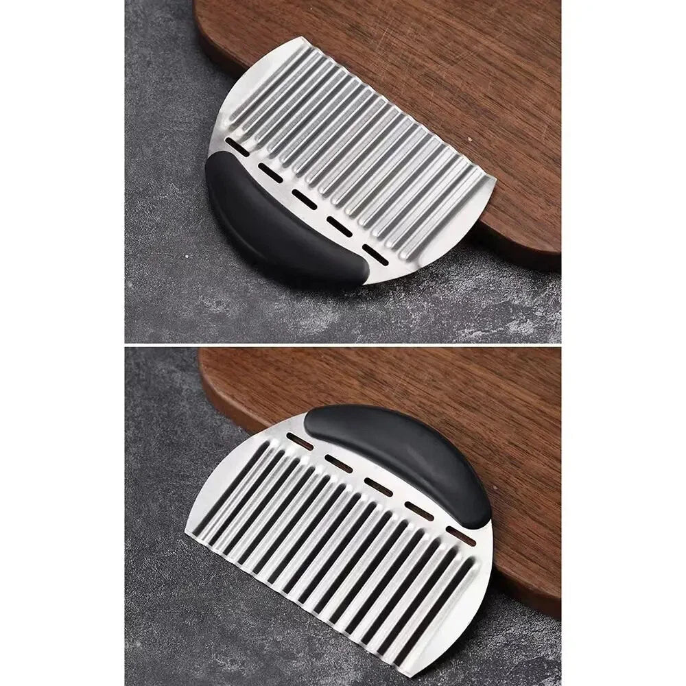 Heavy Duty Stainless Steel Large Crinkle Cutter