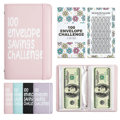 100 Days Money Saving Challenge Coin Envelope Book💵