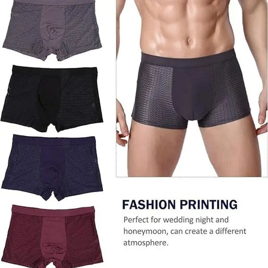 🔥Buy 2 Get 1 Free✨BAMBOO FIBRE BOXER SHORTS - FOR ALL-DAY COMFORT