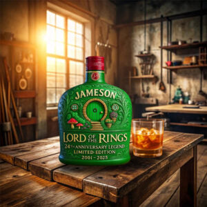 Lord Of The Rings 24th Jameson Whiskey Bottle