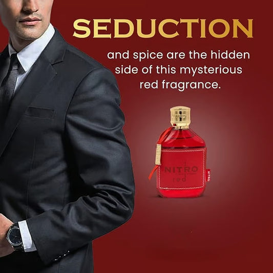 🔥Dumont Nitro Red For Men 3.4 Oz Eau De Parfum Spray