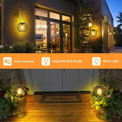 💡Upgraded Waterproof💧 Outdoor Solar Lantern🏮