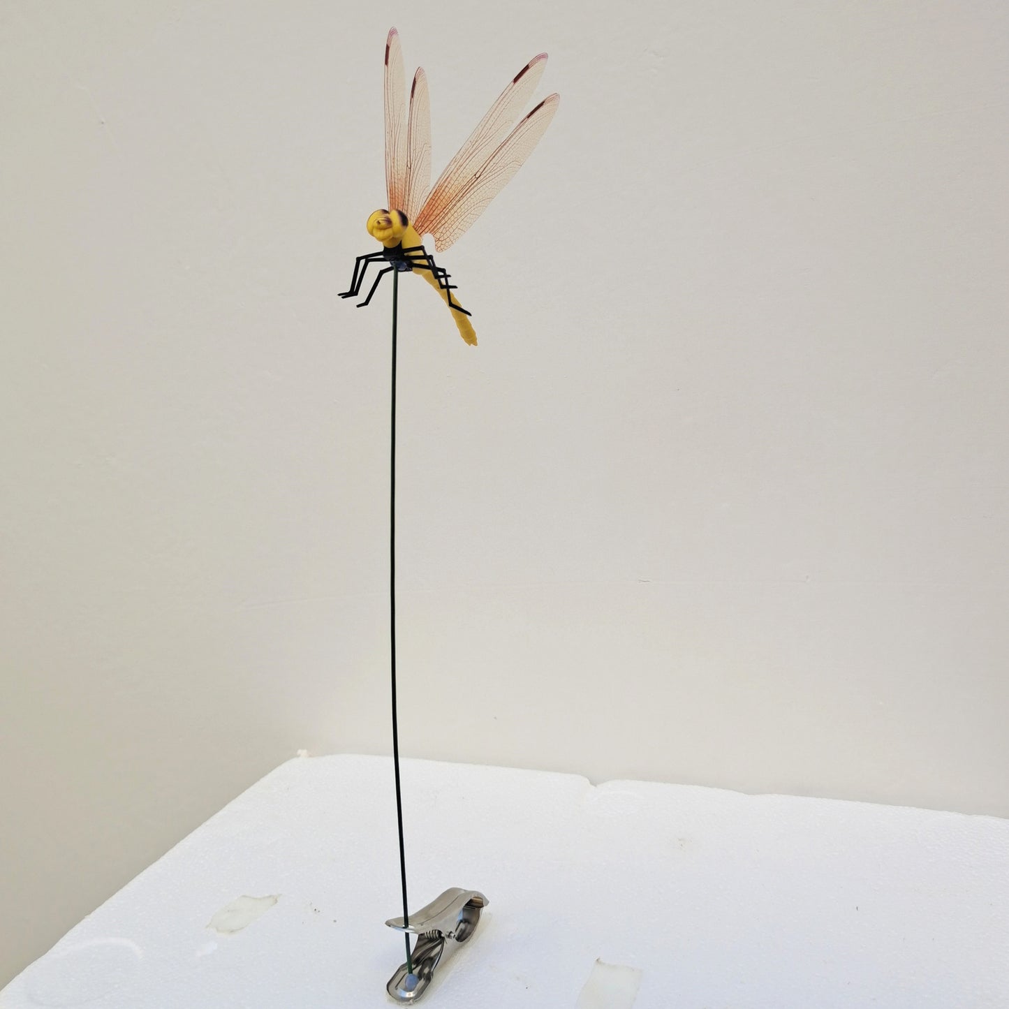 🔥4 PCS Outdoor Fake Dragonfly Rod Clip🐎🌺 for Garden