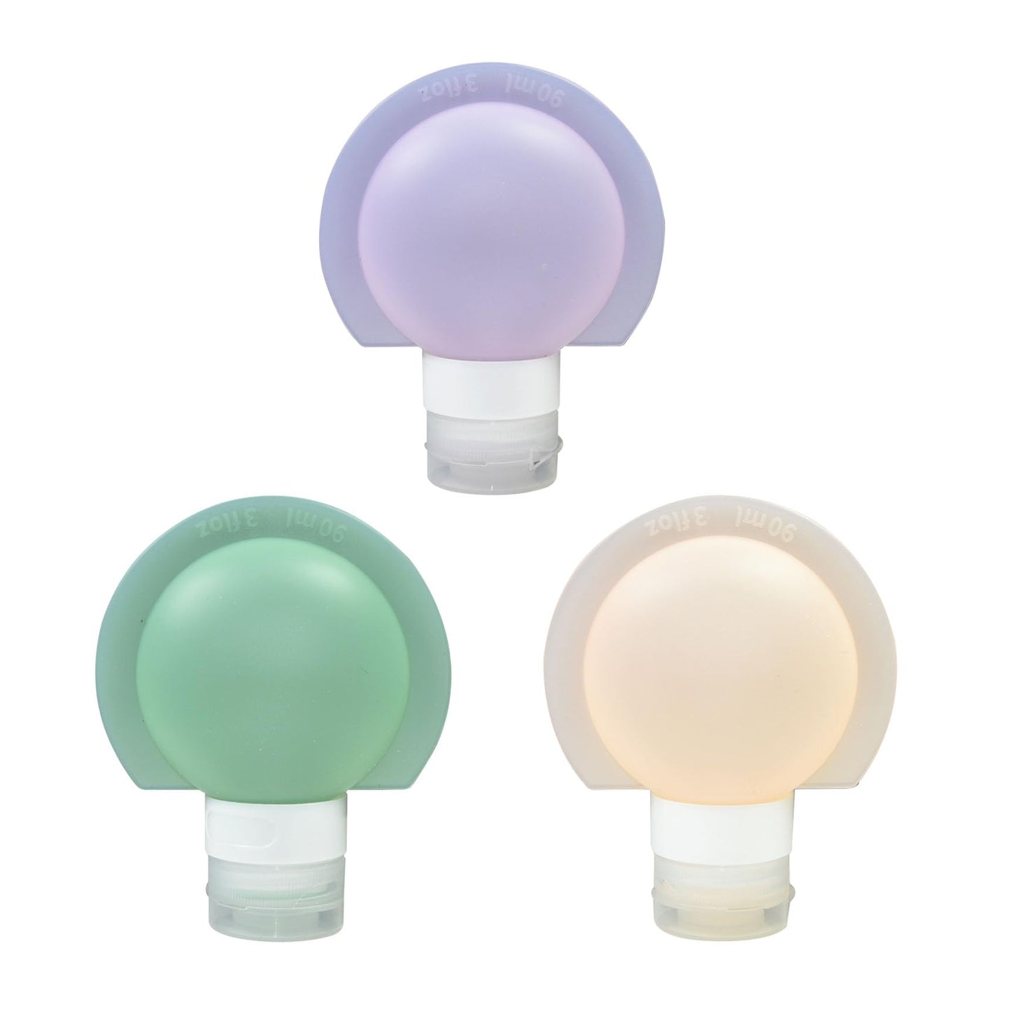 Travel Bottle Set(3PCS), 3.4 fl oz (90 ml)