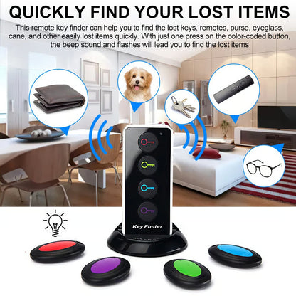 Key Finder - 130ft Working Range Wireless Item Tracker