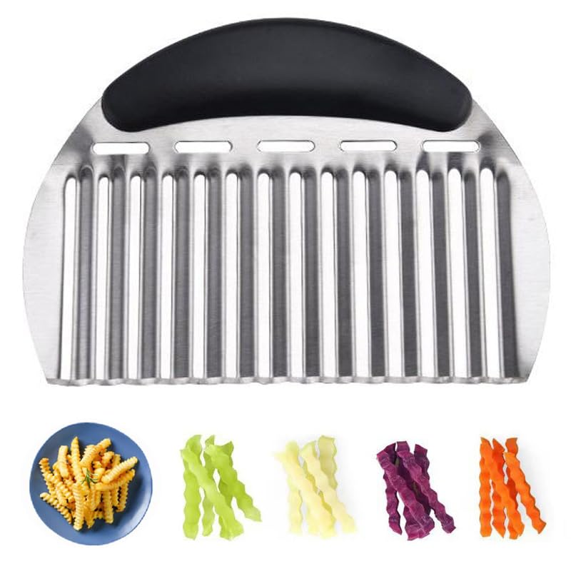 Heavy Duty Stainless Steel Large Crinkle Cutter