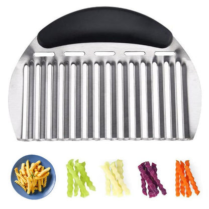 Heavy Duty Stainless Steel Large Crinkle Cutter