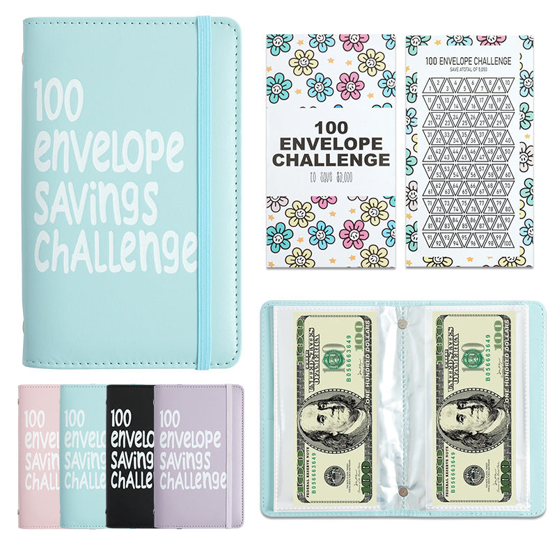 100 Days Money Saving Challenge Coin Envelope Book💵