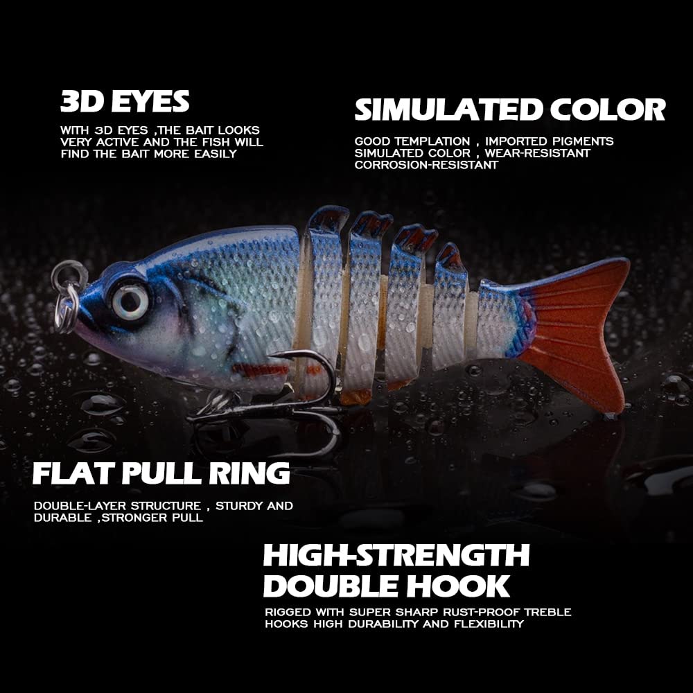 🐟Auto-Motion Fishing Lure (5-Pack)