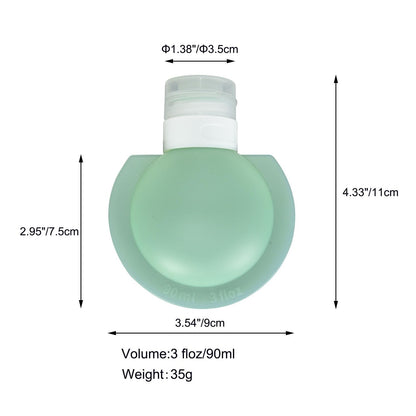 Travel Bottle Set(3PCS), 3.4 fl oz (90 ml)
