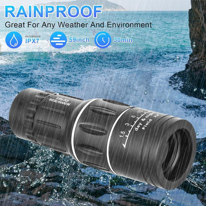 16X52 Monocular Bifocal Optical Zoom Telescope🔭