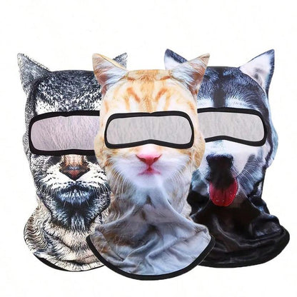 ✨🌞3D Fun Animal Masks - 🐕🐱🐺