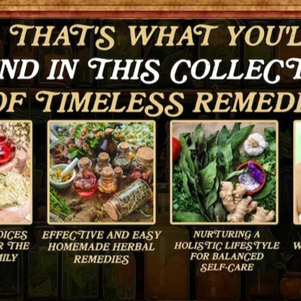 THE HOLISTIC HOME APOTHECARY 1000+🍃