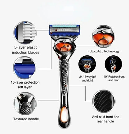 5-layer Razor Blades（4/8/12PCS)