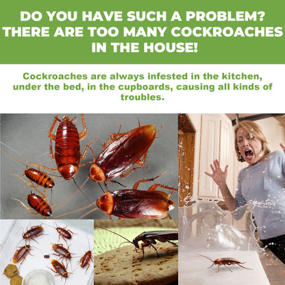 💚🔥Cockroach Killer Powder Gel (Pack of 12PCS)