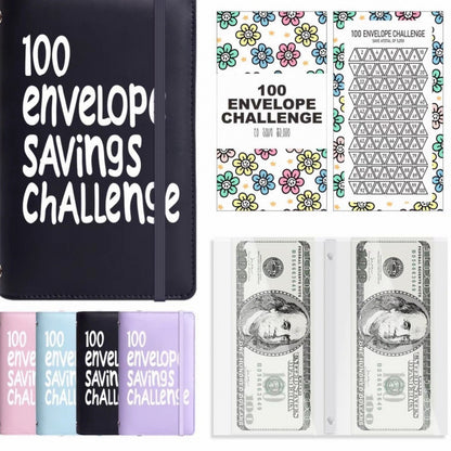 100 Days Money Saving Challenge Coin Envelope Book💵