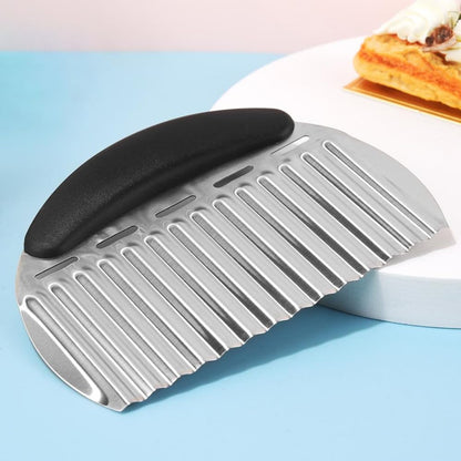 Heavy Duty Stainless Steel Large Crinkle Cutter